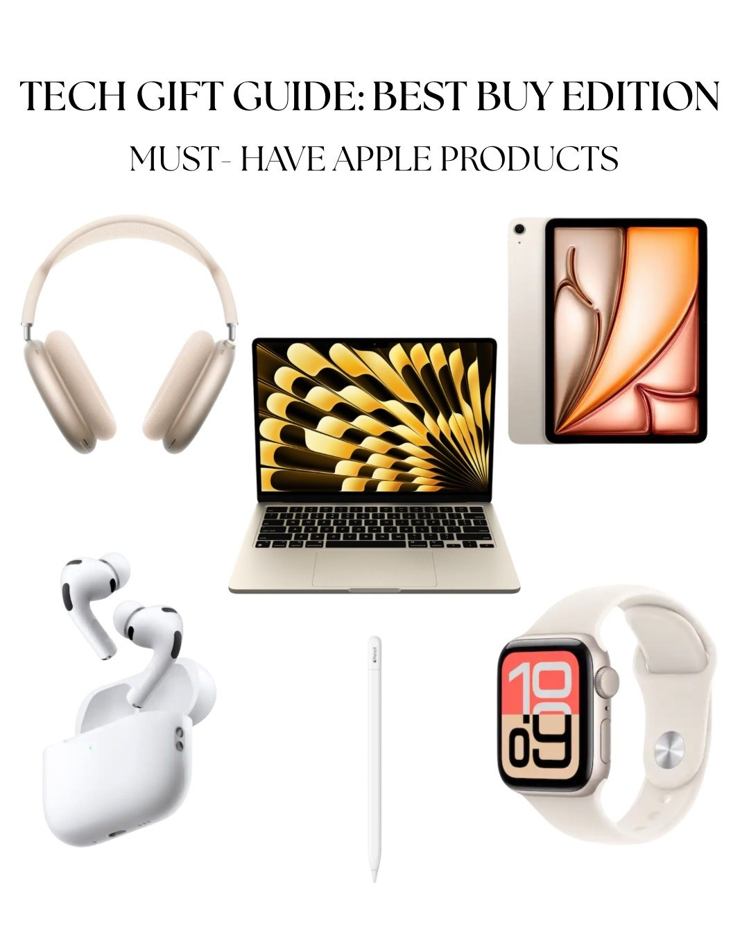 Tech Gift Guide: Best Buy Edition 

Apple gift ideas, Apple tech gifts, AirPods gift guide, Apple Watch gifts, MacBook gift ideas, best Apple gifts 2025, tech gifts for her, tech gifts for him, Apple accessories gifts, Apple stocking stuffers, premium tech gifts, Apple tech must-haves

#LTKHoliday #LTKGiftGuide