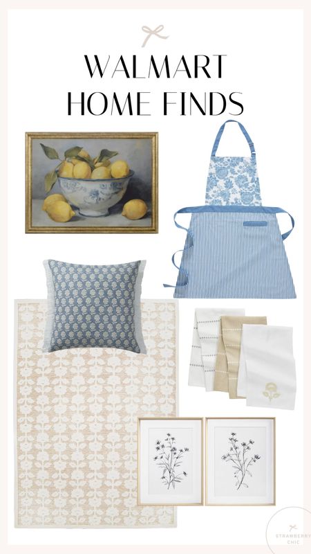 The cutest new home decor finds at Walmart! I ordered this lemon print for our new pantry and I’m contemplating the affordable outdoor rug! 

#LTKHome