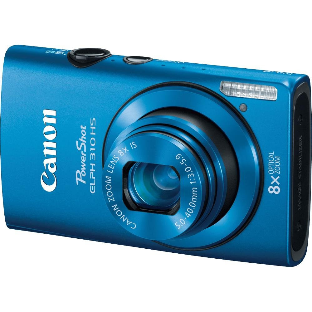 Canon PowerShot ELPH 310 HS 12.1 MP CMOS Digital Camera with 8x Wide-Angle Optical Zoom Lens and ... | Amazon (US)