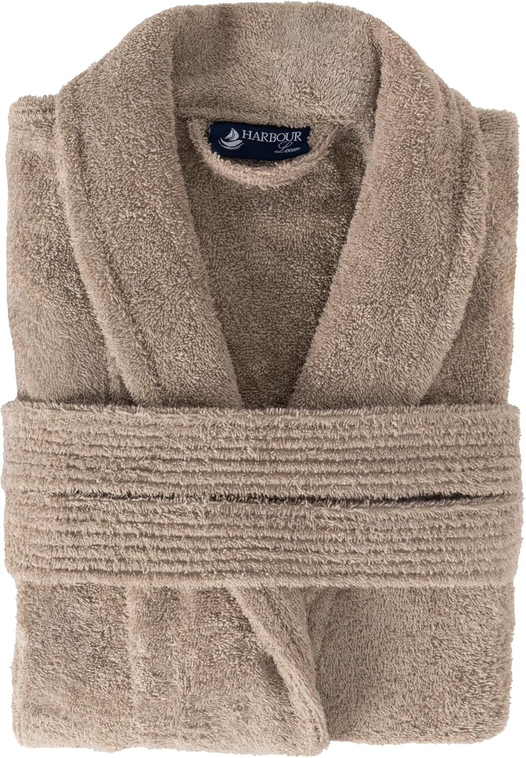 Women's Turkish Cotton Terry Bathrobe, Shawl Collar | Amazon (US)