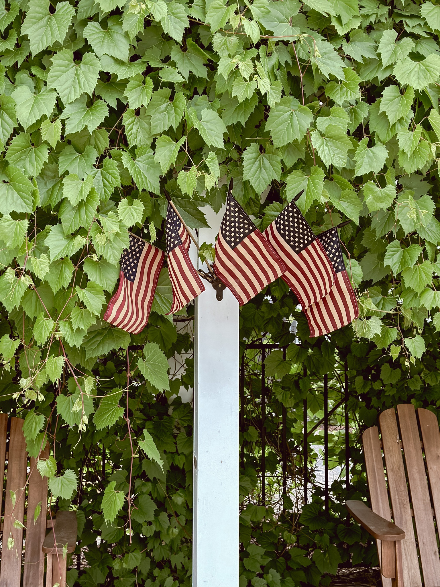The cutest flag wall mount with vintage looking flags! Perfect for everyday or summer decor indoors and out! 

#LTKFind #LTKSeasonal #LTKhome