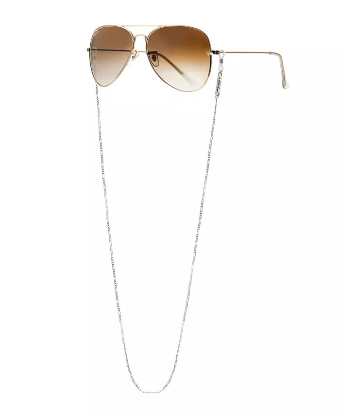 Women's Rhodium Plated Go-to Glasses Chain | Macys (US)