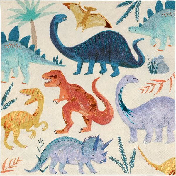 Dinosaur Kingdom Large Napkins | Maisonette