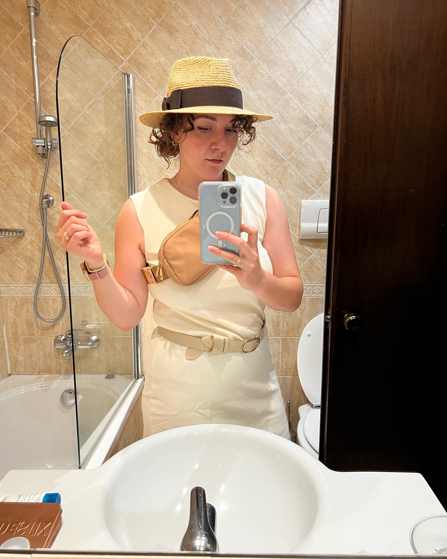 ✨Requirements for your outfits in Rome right now✨ 

➡️ You have to be comfortable, first priority. For me, this means comfy walking shoes with inserts and accessories that block the sun

➡️ You MUST be able to keep cool! I’m doing so by wearing my hat, light colors, natural fibers, and honestly changing my clothes when I get too sweaty. 

➡️ You have to be drinking water and taking breaks in the shade 🤷‍♀️ otherwise you’re going to be uncomfortable, too hot, and you’re not going to enjoy yourself

➡️ You’ve got to feel confident! Your clothes should be an expression of how much you love your body, so dressing in clothes that make 👏 you 👏 feel 👏 good is a must, in my opinion

Dimmi che domande avete? Let me know what questions you have 💃💃

#traveltoitaly #italysummer #whattowearinitaly #romeitaly #roma #italianvacation