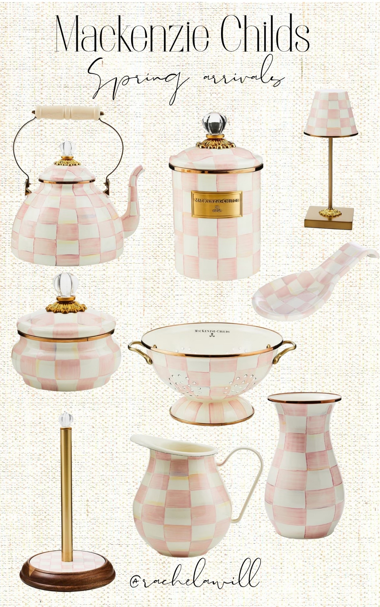 The new Mackenzie-Childs Spring Kitchen Collection is everything I love this time of year — soft pastel pinks, beautiful details, and the prettiest statement pieces that instantly brighten your space. These pieces are perfect for refreshing your kitchen AND transitioning right into Easter hosting 🐰🌼

From sweet countertop accents to show-stopping serveware, these finds are the BEST compliments to your spring decorating. Think bright, feminine, and effortlessly elevated. Shop all my favorites linked here 💕

#LTKhome #LTKspring #MackenzieChilds #SpringDecor #EasterDecor #KitchenInspo #PastelDecor #EasterHosting #HomeStyling #SeasonalDecor
