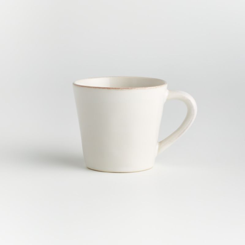 Marin White Cup + Reviews | Crate & Barrel | Crate & Barrel