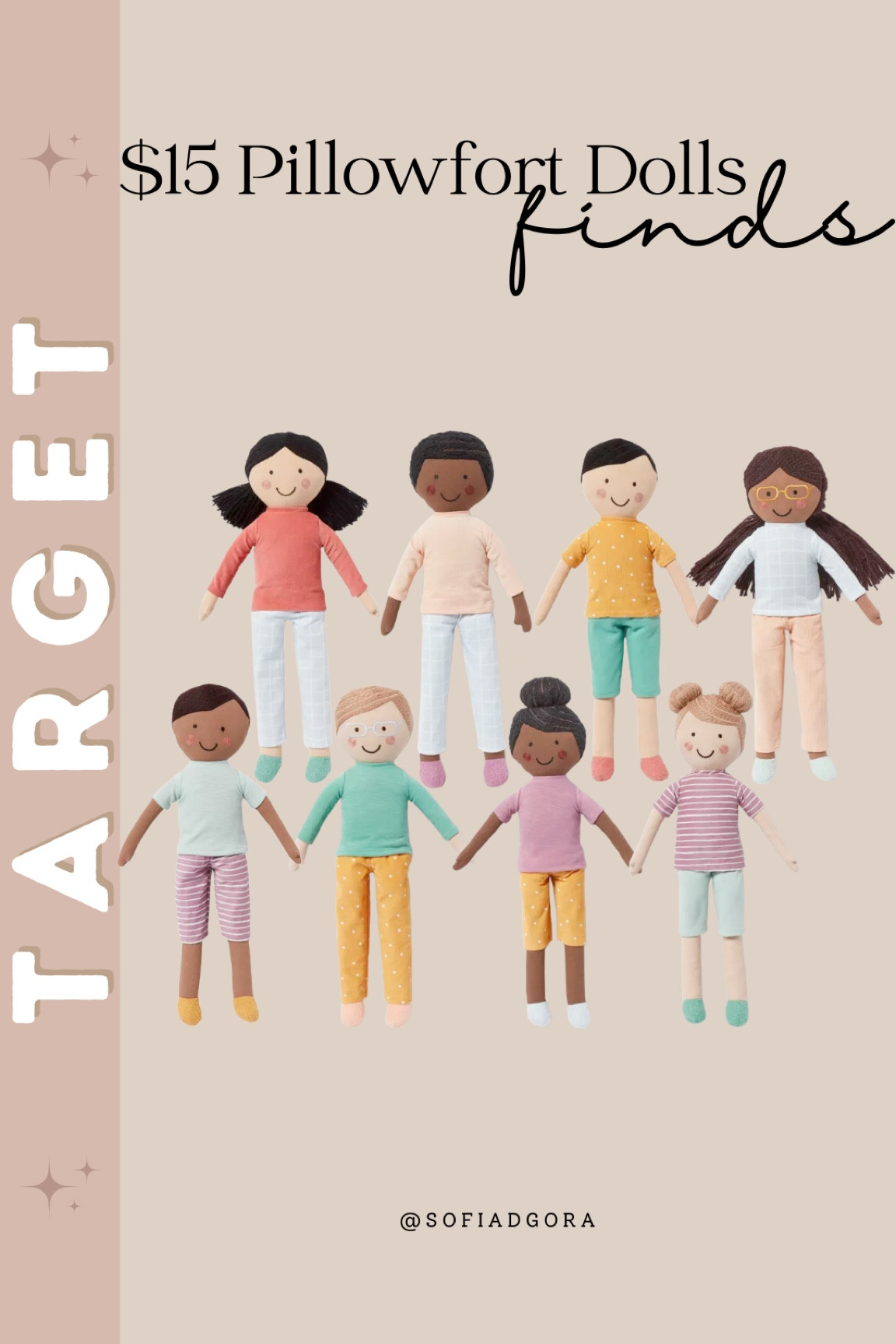 Target Pillowfort dolls only $15. Target deals, target sale, gifts for kids, gifts for toddlers  

#LTKkids #LTKCyberweek #LTKsalealert