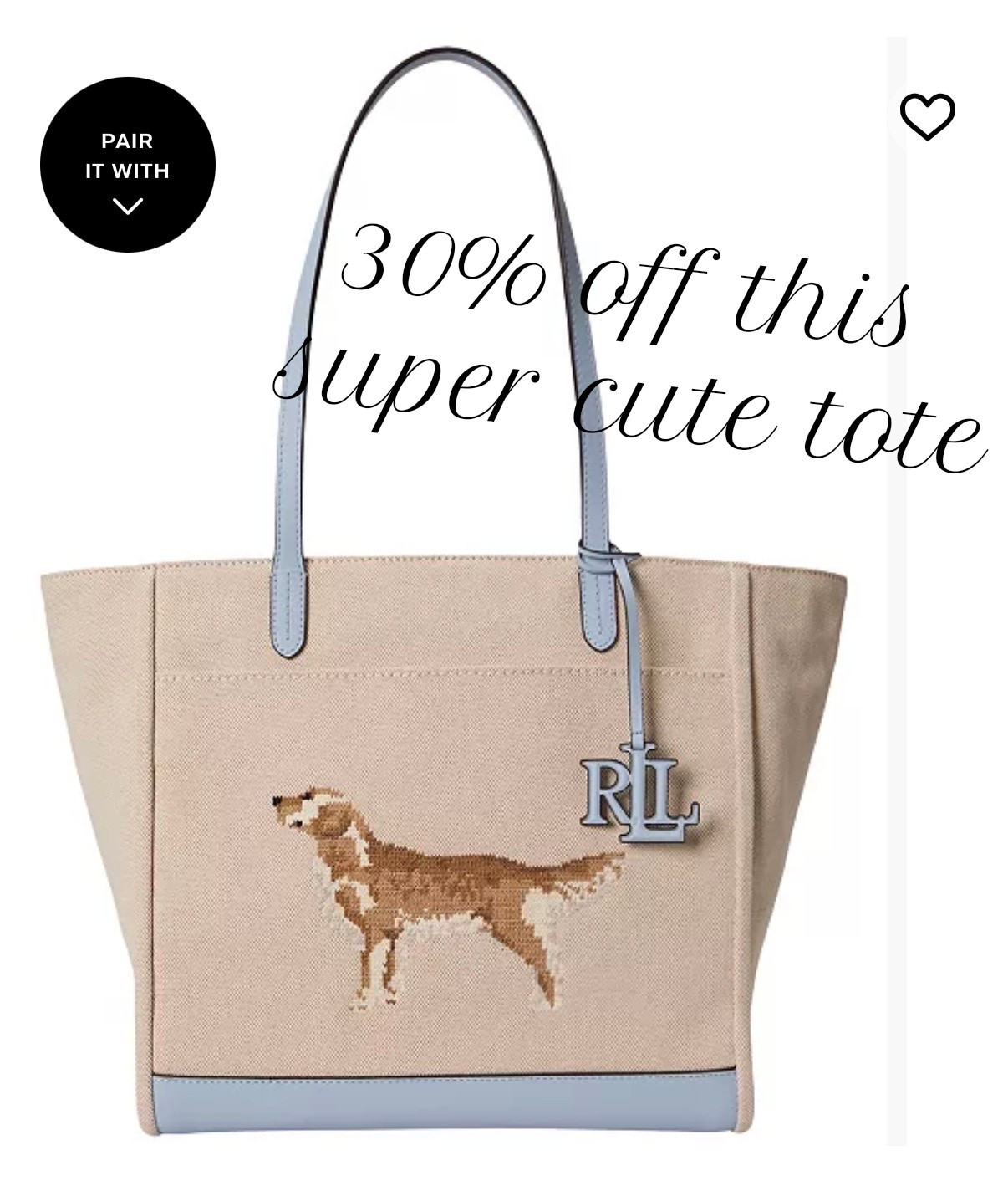 This super cute tote bag is 30% off! m

#LTKTravel #LTKWorkwear