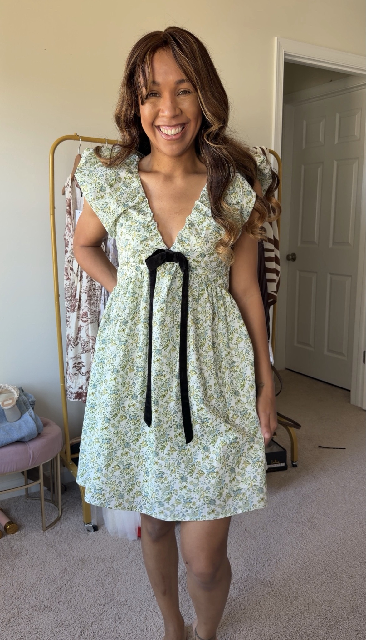 Summer dresses | summer outfits | mini dress | vici collection | puff sleeve dress | casual wedding guest dress

#LTKootd