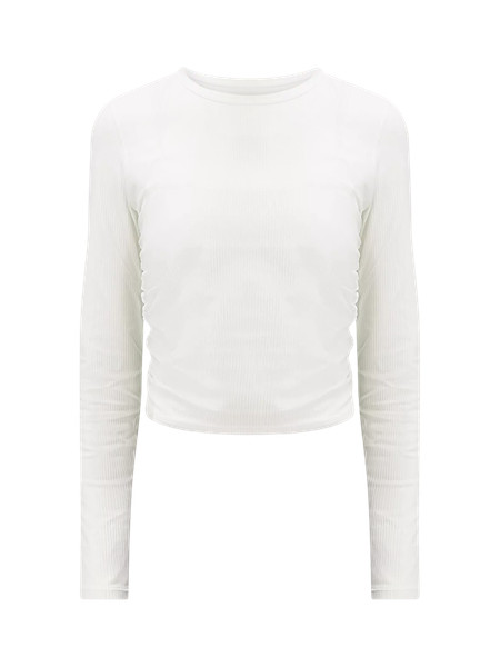 All It Takes Ribbed Nulu Long-Sleeve Shirt | Women's Long Sleeve Shirts | lululemon | Lululemon (US)