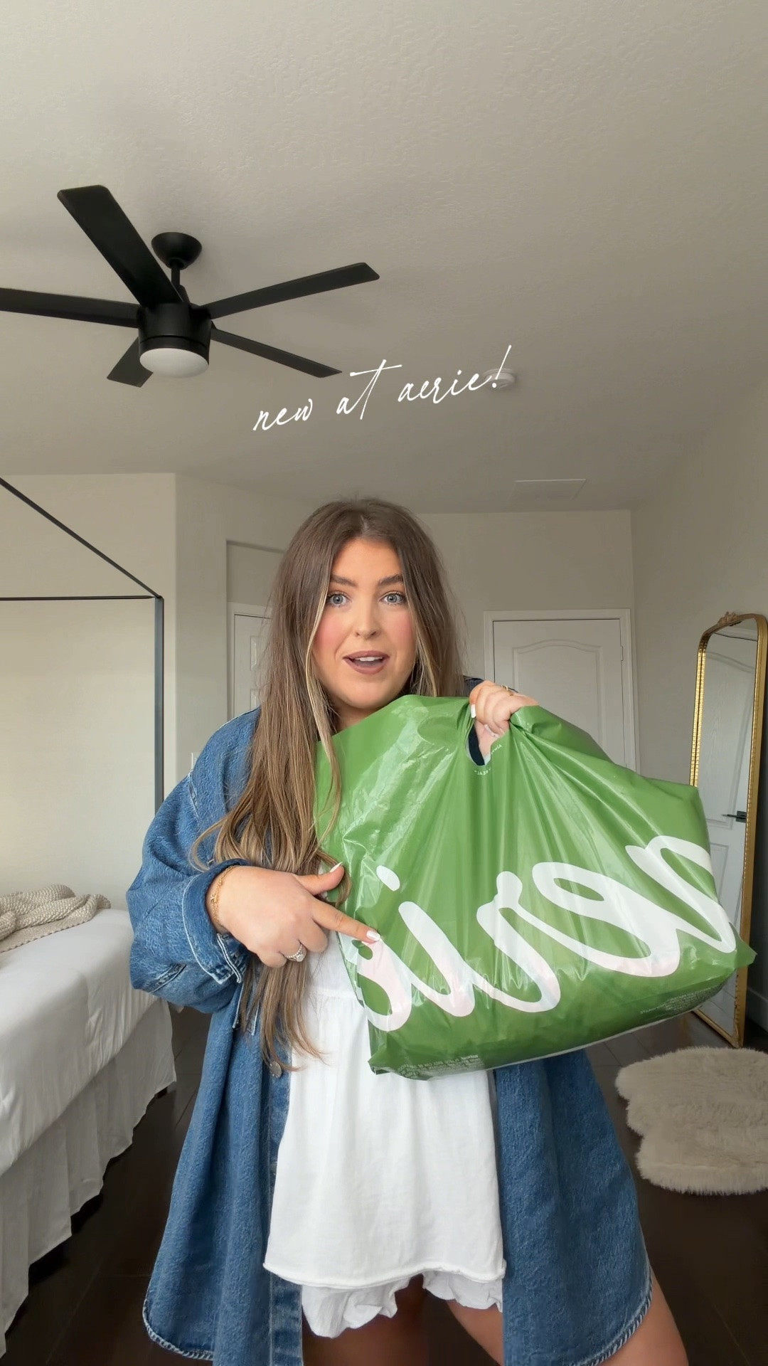 new at aerie!! 🤍✨ xl in everything!

#LTKMidsize #LTKootd