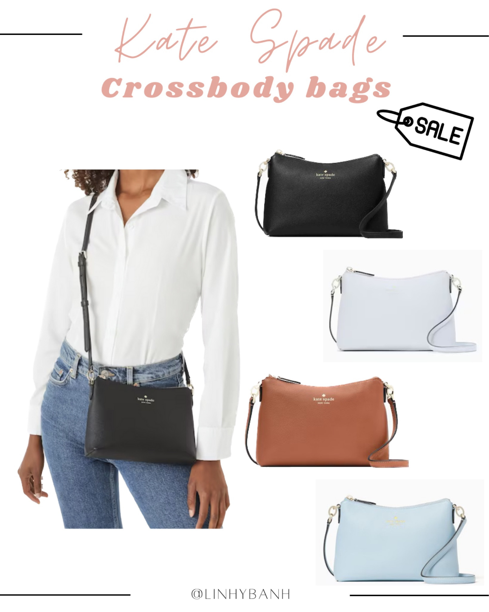 🚨 LAST CHANCE 🚨 Don't miss out on this amazing sale! Get the BAILEY CROSSBODY for only $65 US (Comparable Value $299) before it's too late! ⏰ ENDS TODAY! ⏰ 

#saleendssoon #fashionista #crossbodylove #KateSpade


#LTKFind #LTKitbag #LTKGiftGuide