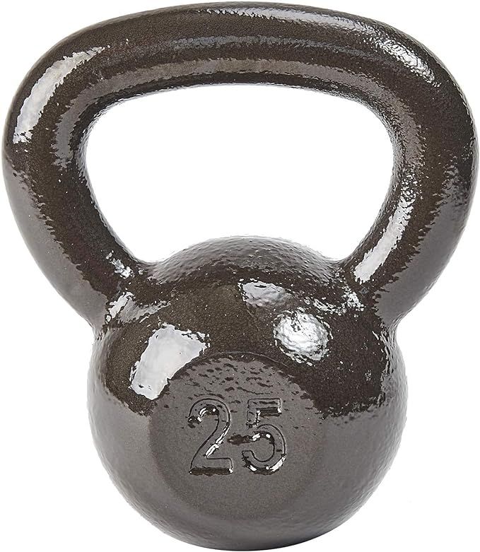 Everyday Essentials All-Purpose Solid Cast Iron Kettlebell | Amazon (US)