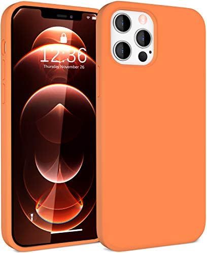 GMUDA Compatible with iPhone 12 Pro Max Case, Soft Liquid Silicone Shockproof Drop Protection Cov... | Amazon (US)