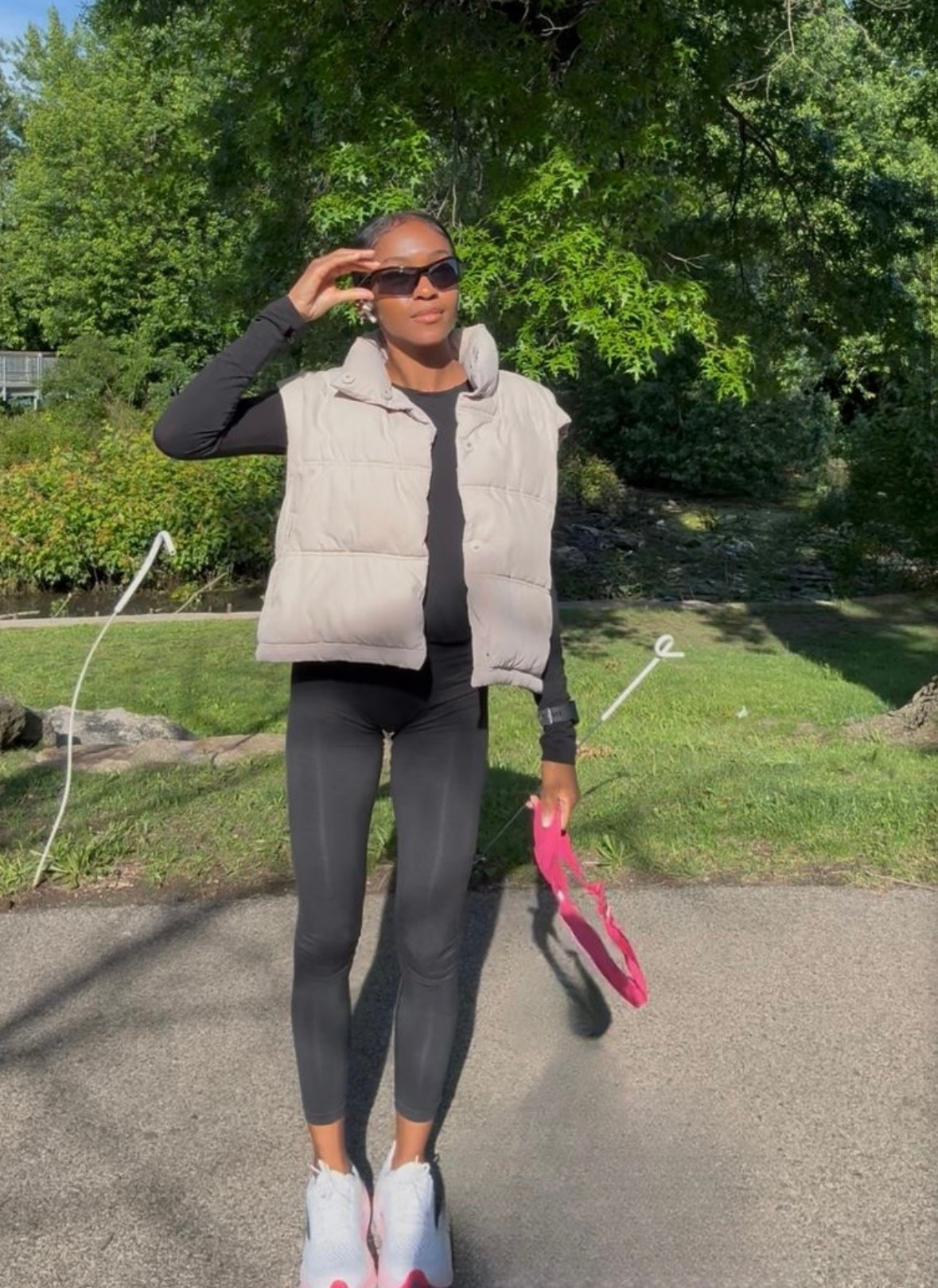 Running miles in fashion 