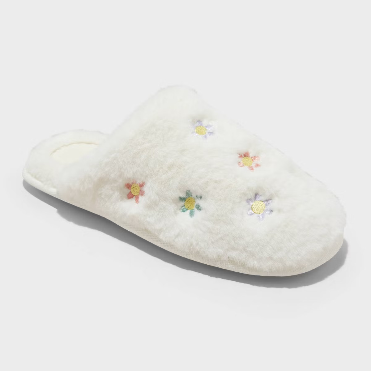 Women's Emily Scuff Slippers - Auden™ Cream | Target