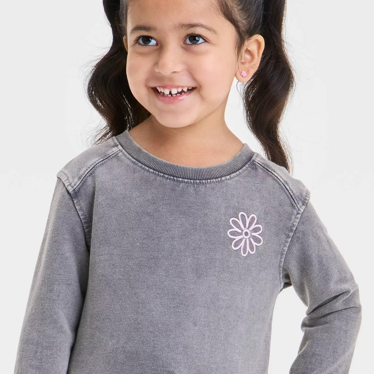 Toddler Girls' French Terry Sweatshirt - Cat & Jack™ | Target