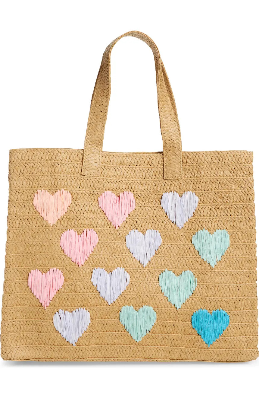 Be Mine Straw Tote | Nordstrom