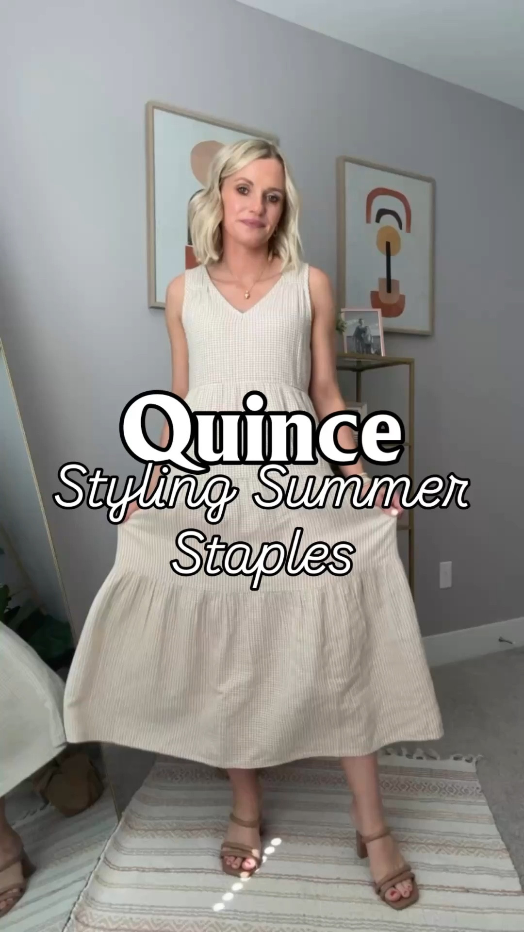 As a mom of 2, I like to make getting dressed in the summer super easy! These staples from @onequince are always in my summer wardrobe.
A wear-anywhere dress is a must for me! Something that can be dressed up or down and worn for almost any occasion. This gauzy gingham dress checks that box perfectly 👗
An athletic dress is my favorite throw-on-and-go piece for summer, especially on hot days. I love the style and quality of this one 🏃‍♀️
And I always need a good go-to black one-piece swimsuit. This one is exactly my style 🖤
Let me know in the comments if any of these are your summer staples too! ✨


#LTKSeasonal #LTKOver40 #LTKPetite