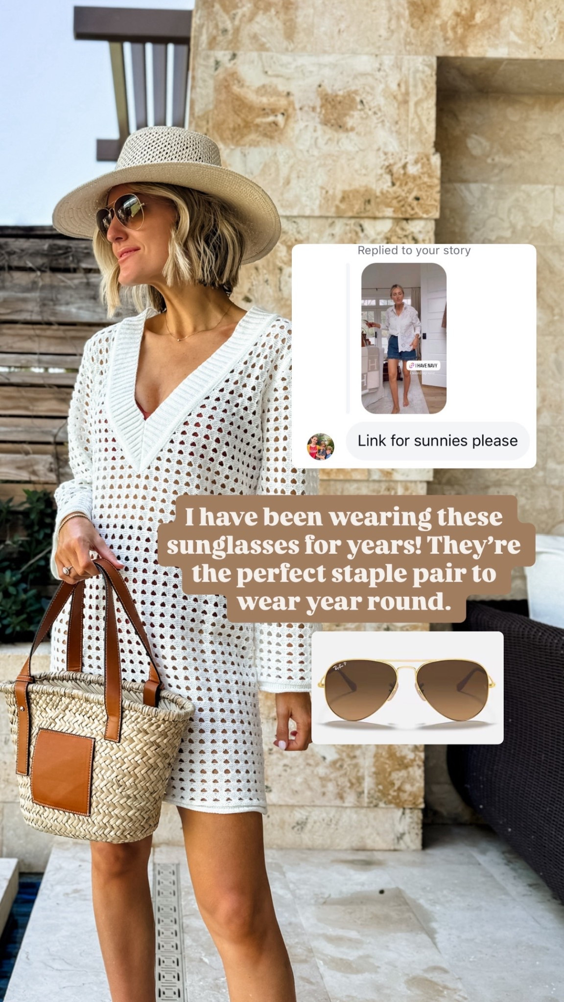 One of my favorite pairs of sunglasses I’ve been wearing for years! 

Loverly Grey, sunglasses, ray bans, aviators, spring accessories 

#LTKSeasonal