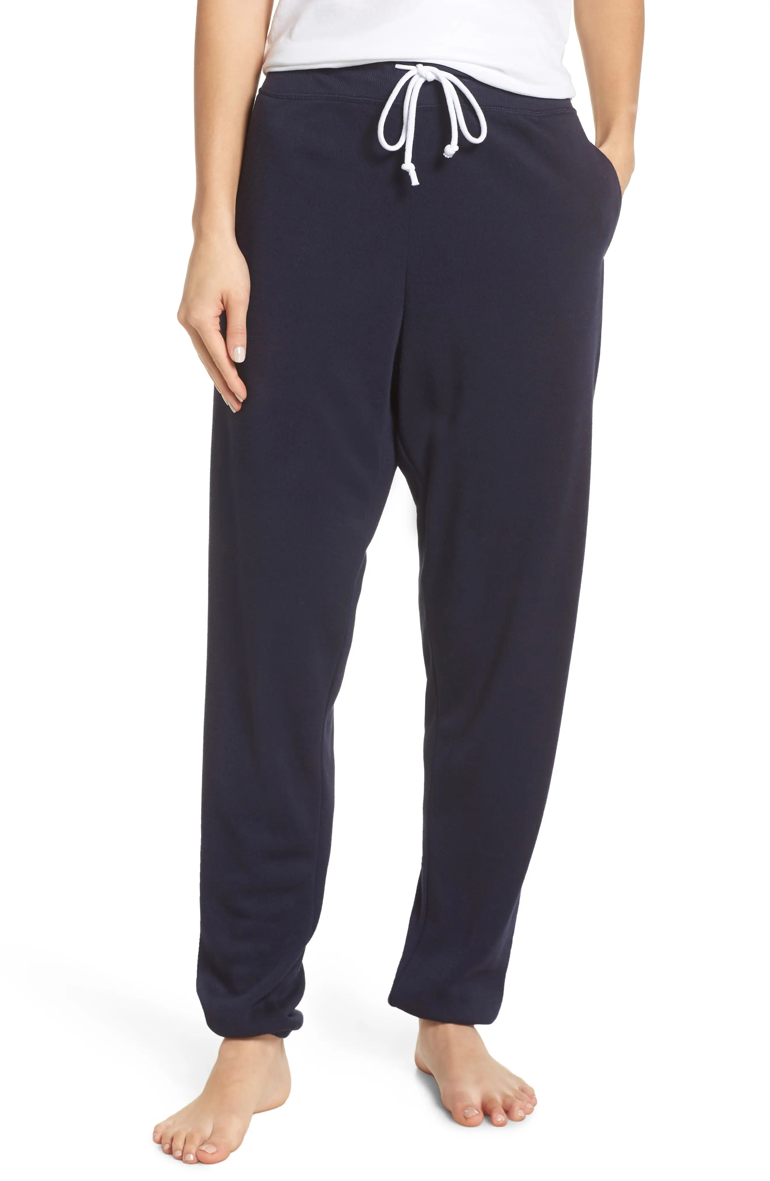 Something Navy Fleece Jogger Pants (Nordstrom Exclusive) | Nordstrom