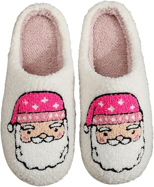Women's Men's Plant Slippers Flowers Slippers Embroidered Daisy Slippers Cute Plush Funny Fluffy ... | Amazon (US)