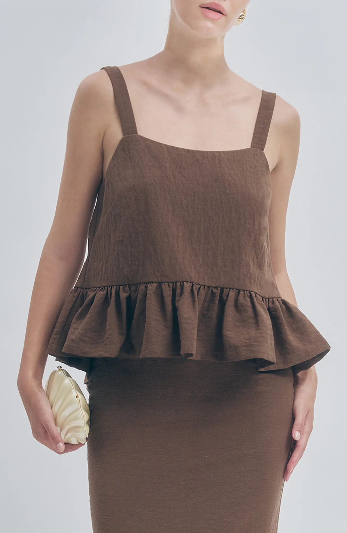 MAUDE CLUB Brandy Peplum Top (Women) | Nordstrom | Nordstrom
