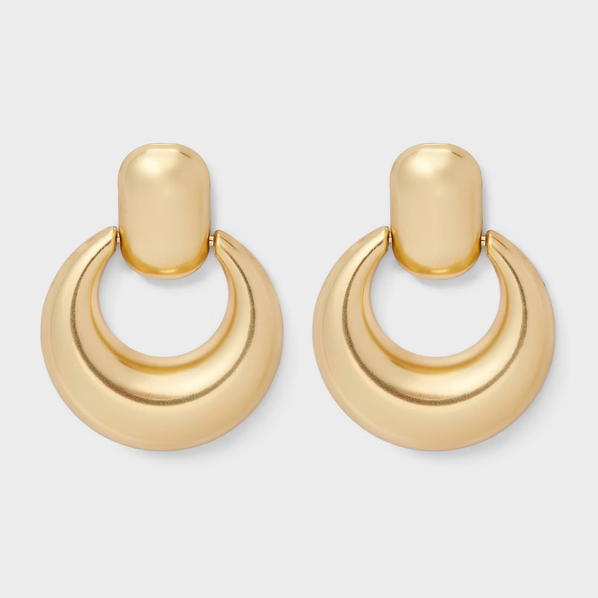 Door Knocker Earrings - A New Day™ Gold | Target