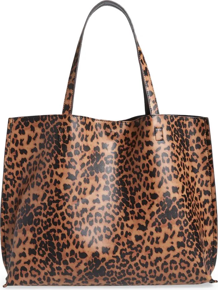 Reversible Faux Leather Tote | Nordstrom