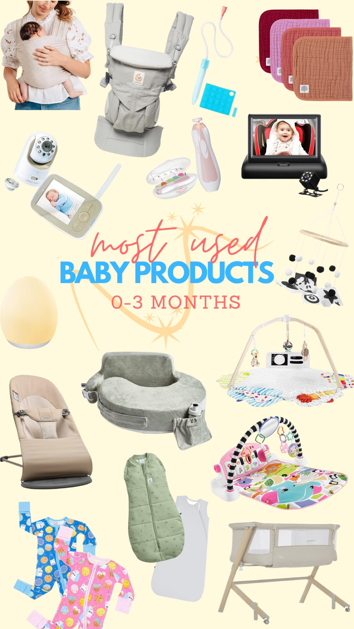 My most used baby products during the first three months — nothing crazy here, just some staple newborn items ☺️ 

#LTKbaby