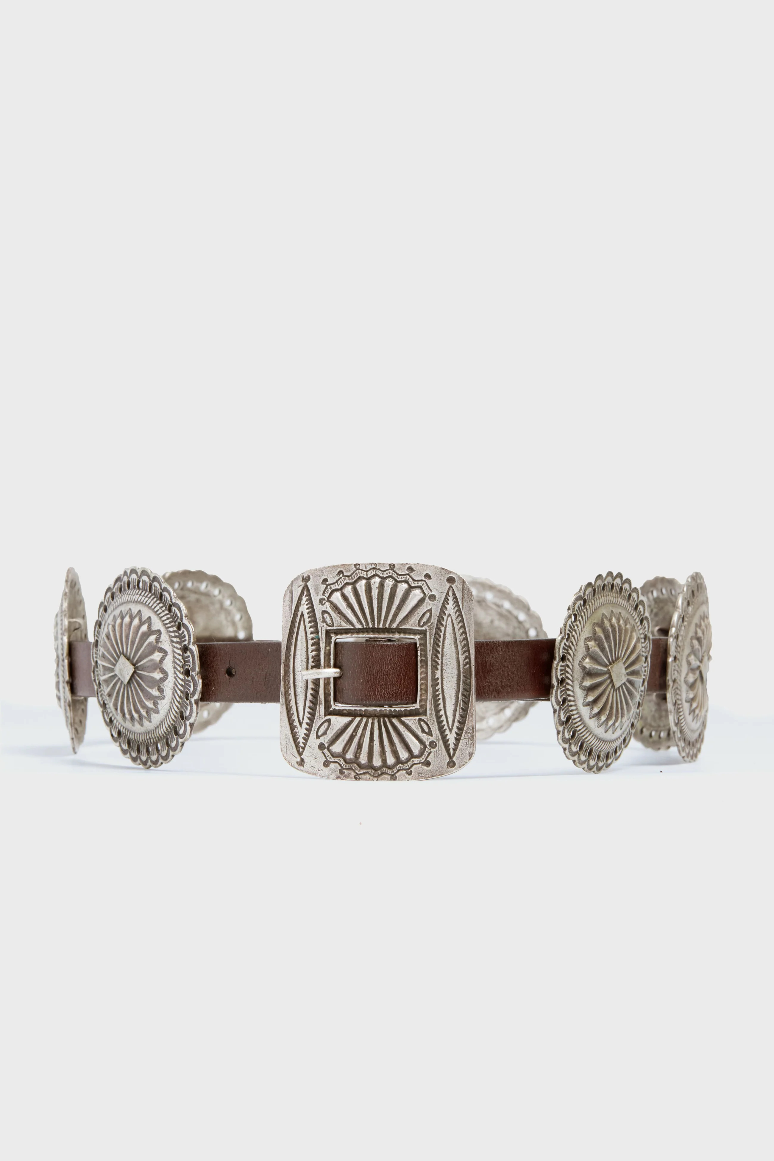 Brown Distressed Leather Belt | Tuckernuck (US)