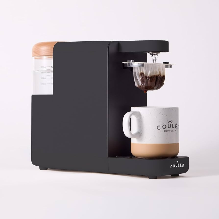Swirl Mini Plastic Free Coffee Maker, Pour Over, Single Serve, Gray | Amazon (US)