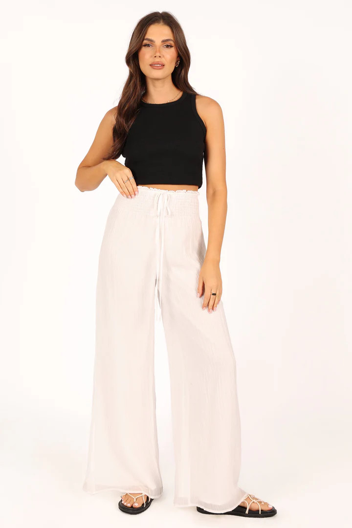 Holly Pant - White | Petal & Pup (US)