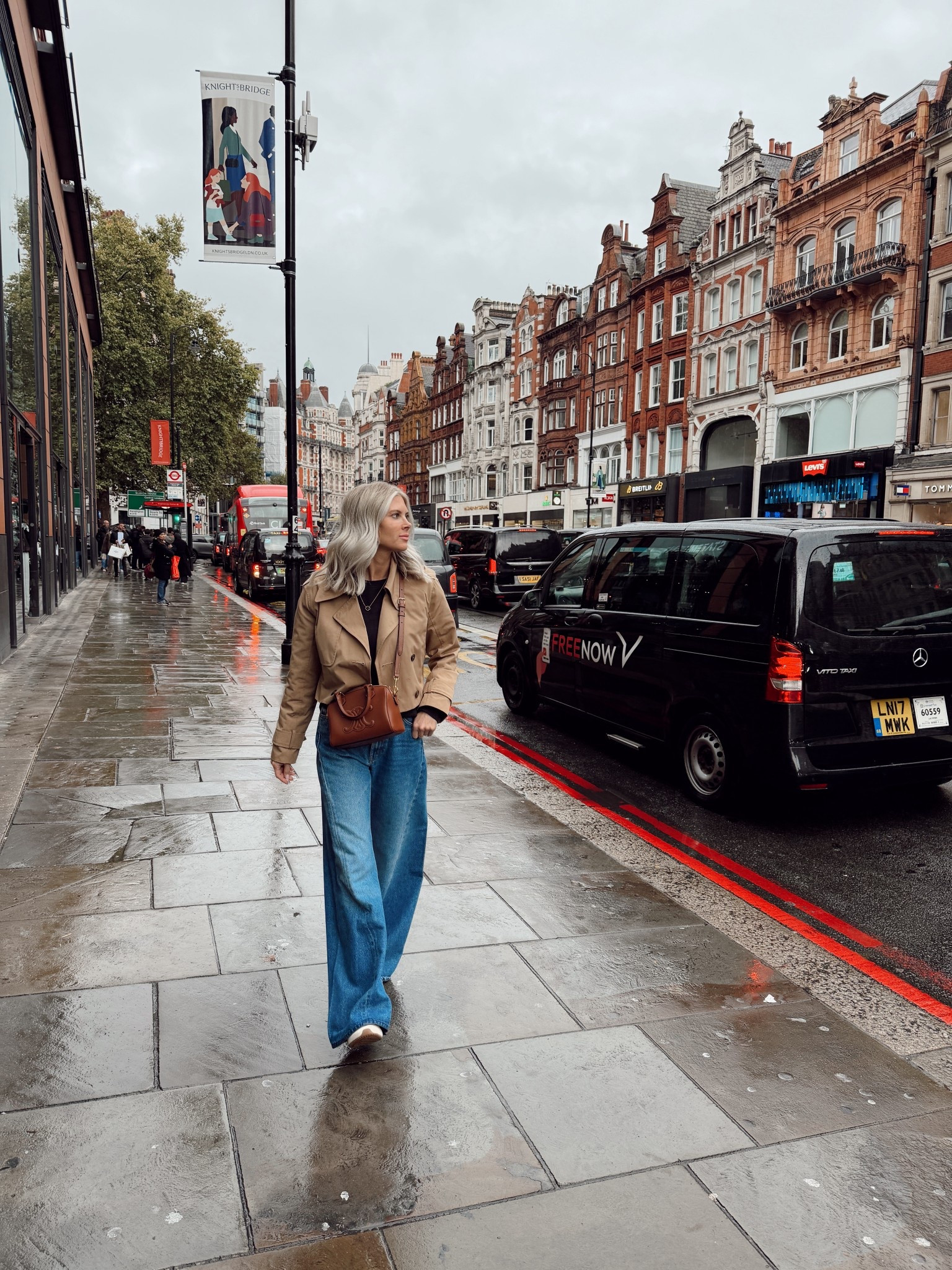 Fall fits. London edition. Jacket and shoes are tts. Jeans fit big. Size down if you want more fitted. I have my true size and they’re more baggy 

#LTKStyleTip #LTKTravel #LTKFindsUnder100