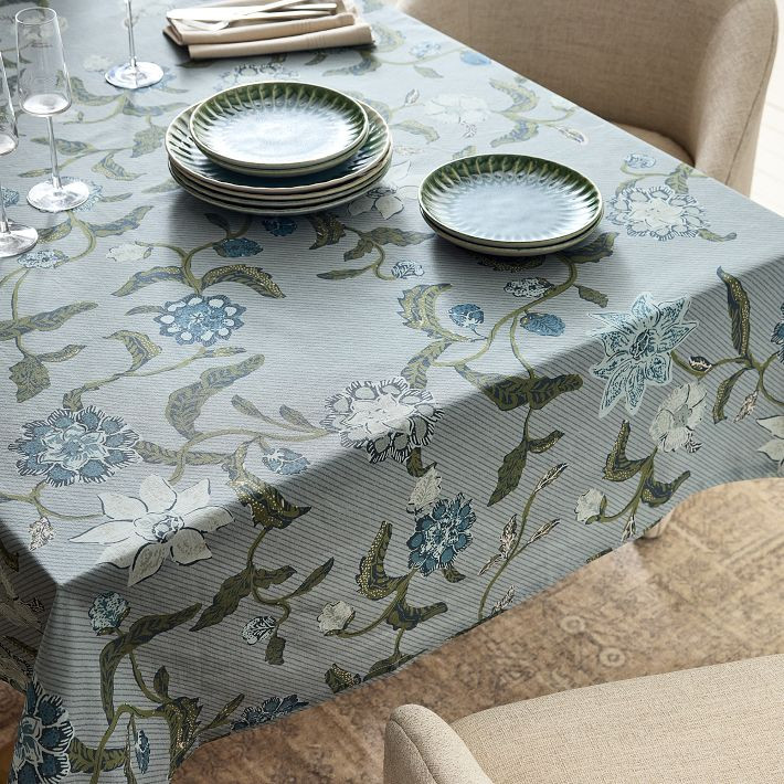 Batik Floral Tablecloth | West Elm (US)