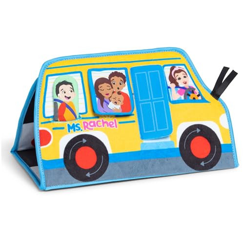 Ms. Rachel Official Tummy Time Activity Bus Folding Play Mat with Baby Mirror & Sensory Toys for Interactive Play Baby Learning Toys for Boys & Girls Ages 0-1+ | Amazon (US)