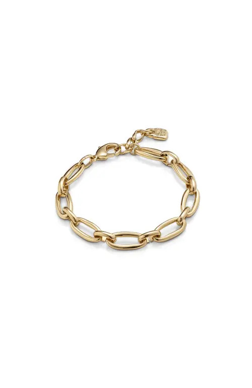 UNODE50 Oval Link Carabiner Bracelet in Gold at Nordstrom, Size Medium | Nordstrom