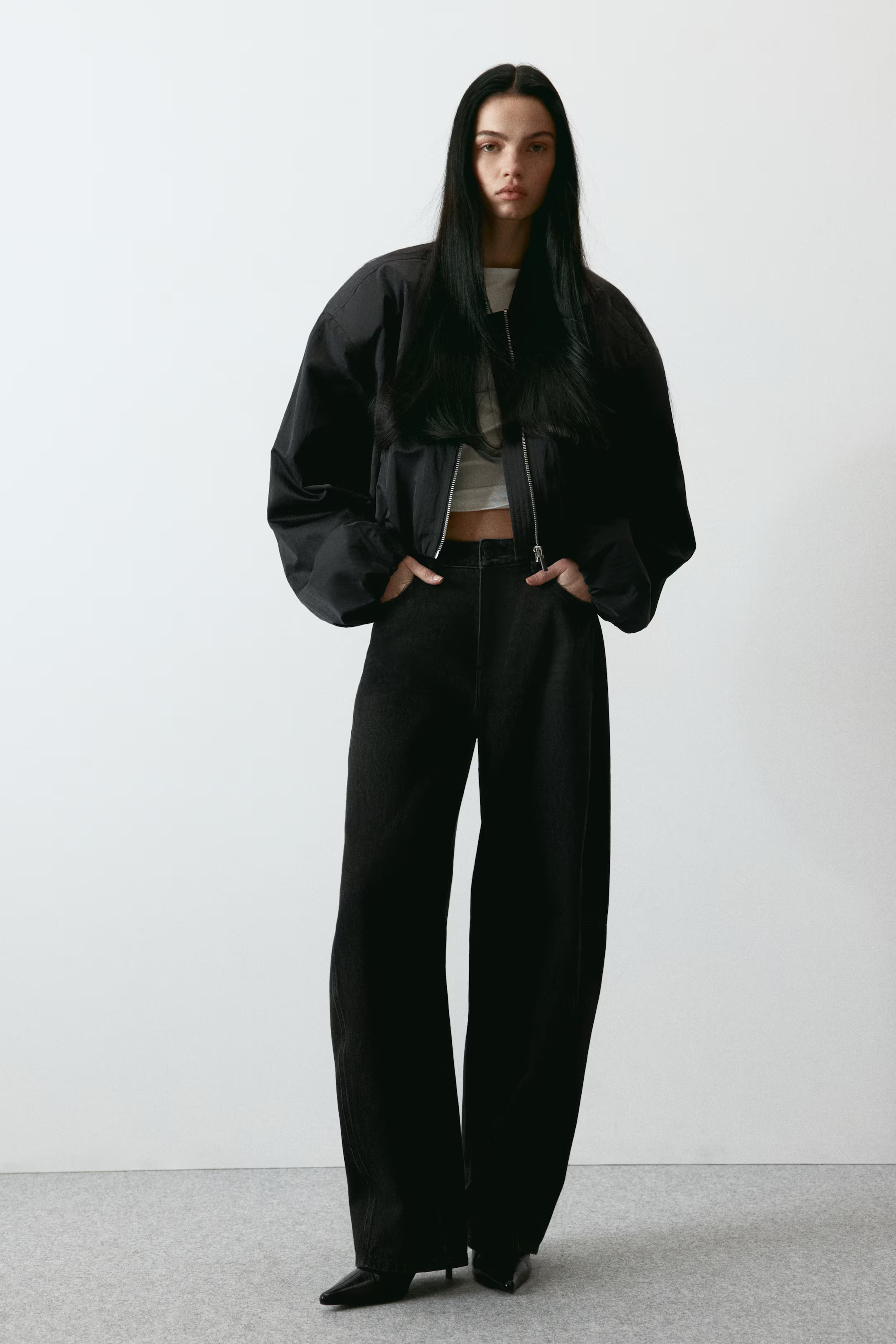 Barrel Leg High Waist Jeans | H&M (US + CA)