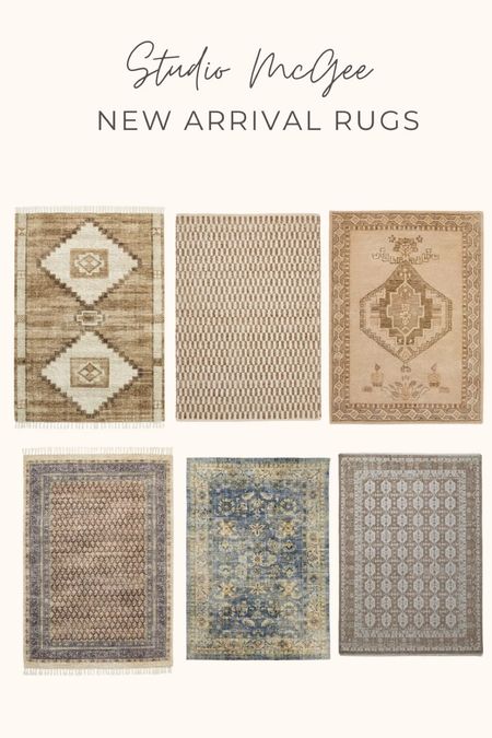 Geometric rug, Persian style tile rug, checkered rug, blue rug, brown rug, tan rug, vintage inspired rug, target finds, studio McGee new arrivals 

#LTKhome