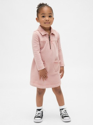 Baby & Toddler VintageSoft Heart Pocket Dress | Gap (US)