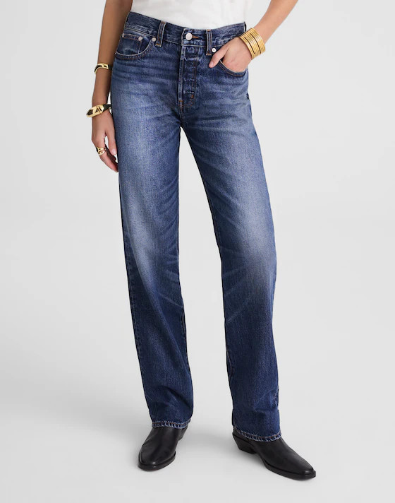 The Dakota Longline Straight Jean | Madewell