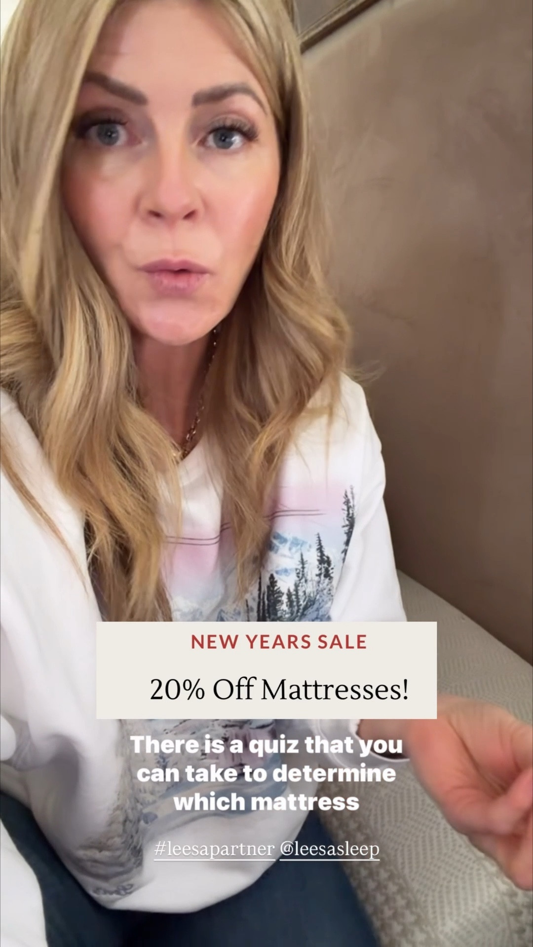 20% off + GRACE50 for $50 off
#leesapartner @leesasleep 