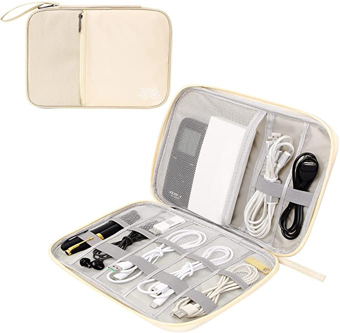 SELLYFELLY Electronics Organizer Travel Cord Organizer Case Compact Electronics Accessories Bag f... | Amazon (US)