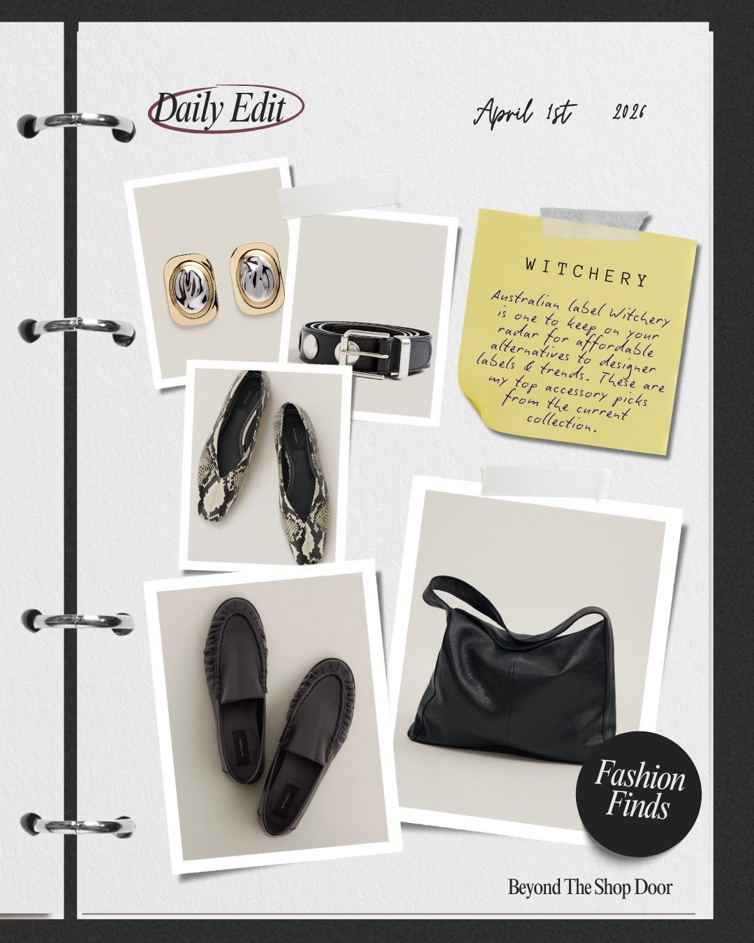 Australian label Witchery is one to keep on your radar for affordable alternatives to designer pieces,  trends and classic wardrobe essentials.

Loafers | Mule Loafers | Khaite Studded Belt Alternative | Leather Slouchy Tote

These are my top accessory picks from the current collection.

#LTKOver40