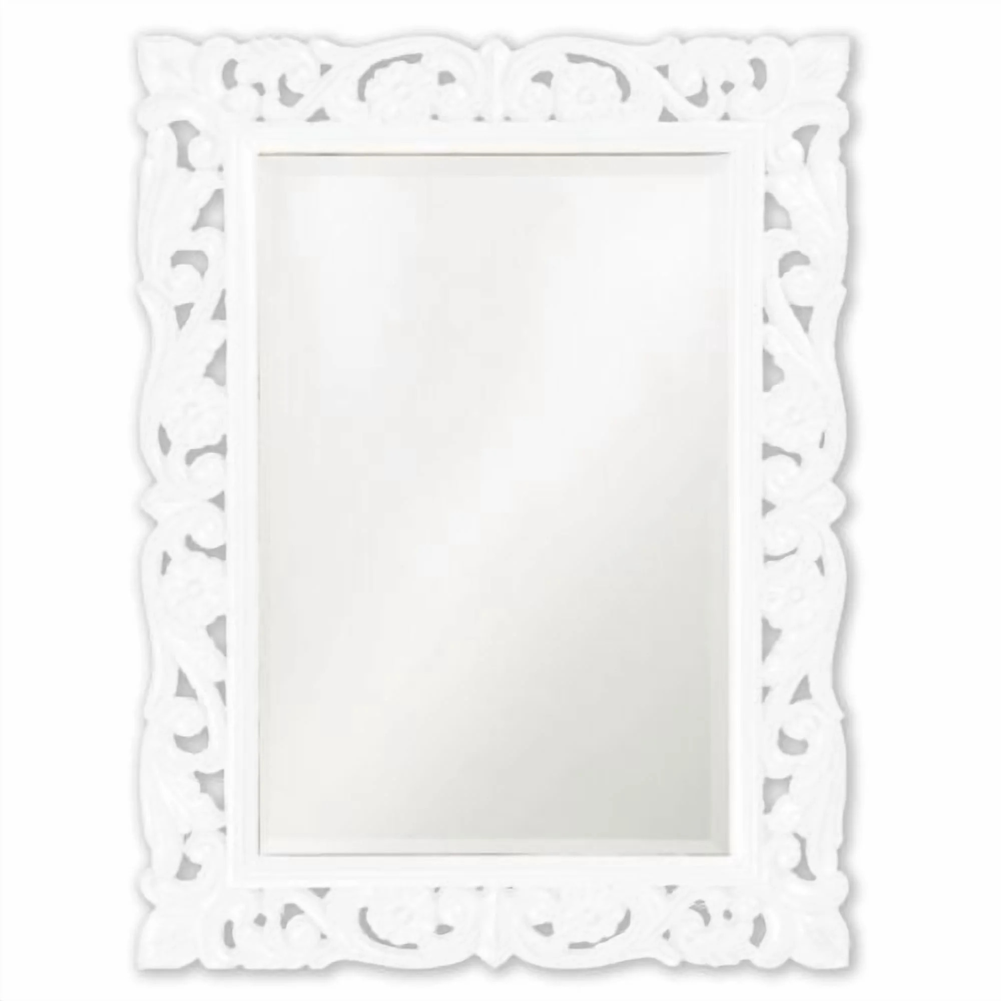 Howard Elliott 2113W Chateau 42" x 31.5" White Mirror | Walmart (US)