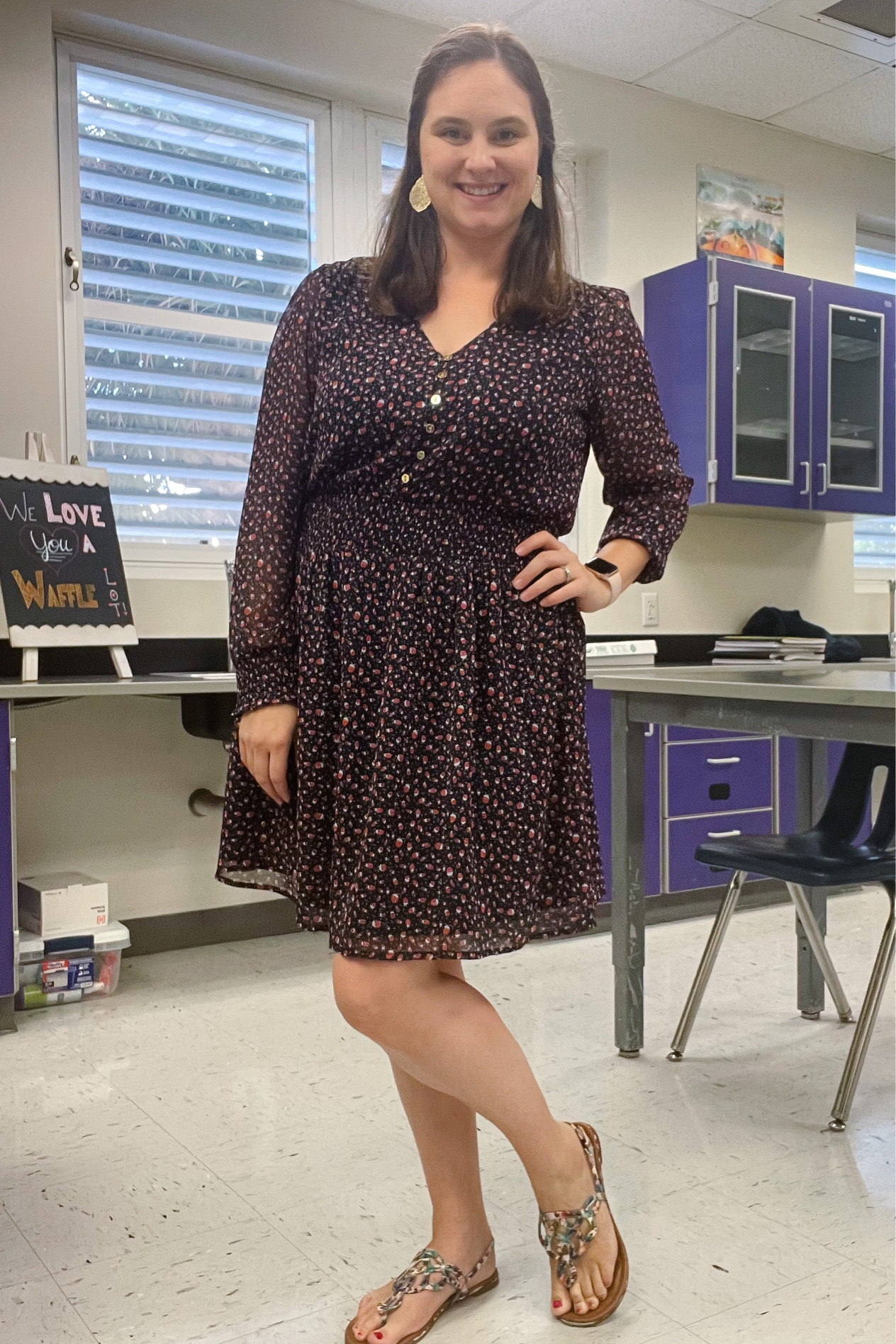 Tuesday’s outfit includes a LOFT ladybug dress. Everyone that liked my dress thought it was apples, but it’s ladybugs! 

#LTKworkwear #LTKsalealert #LTKSale