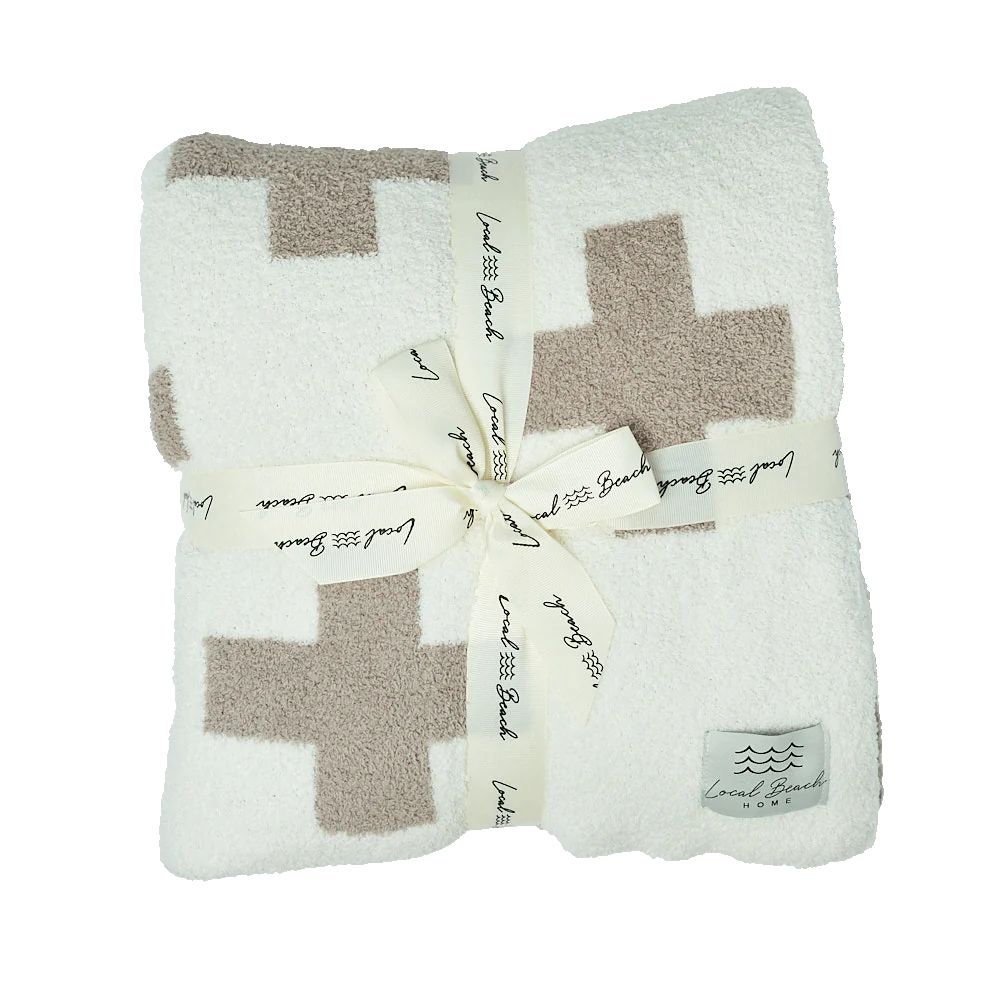 Cross Luxe Home Blanket | Local Beach