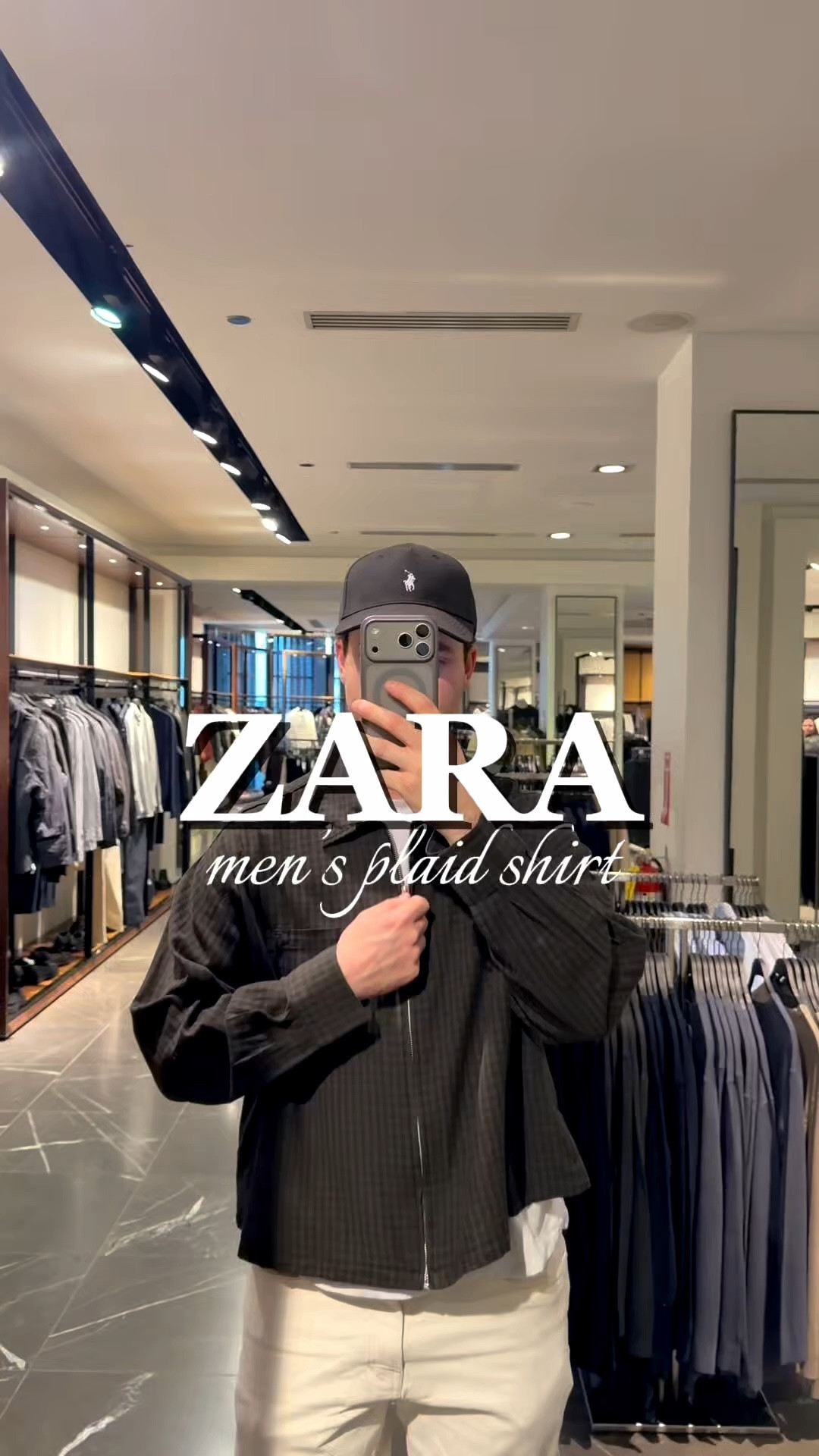 Zara men’s plaid zip up shirt - I’m 5’11 wearing a large 

#LTKootd #LTKMens #LTKWorkwear