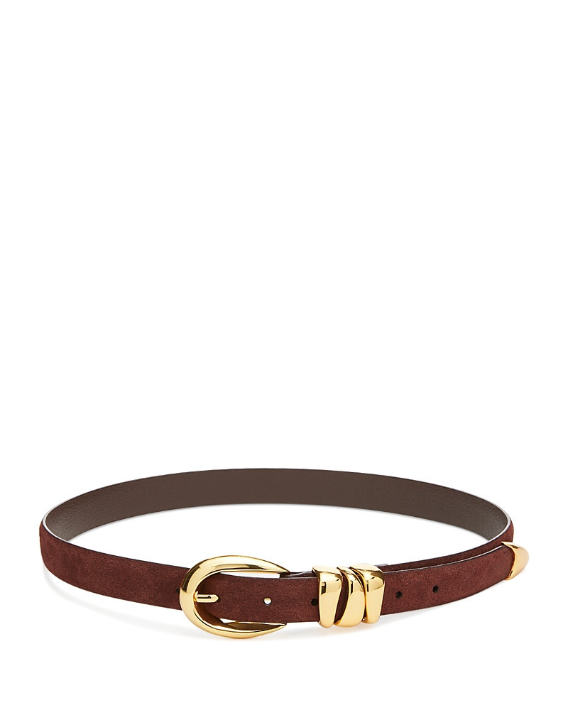 Madewell Women's Triple Keeper Suede Belt | Bloomingdale's (US)