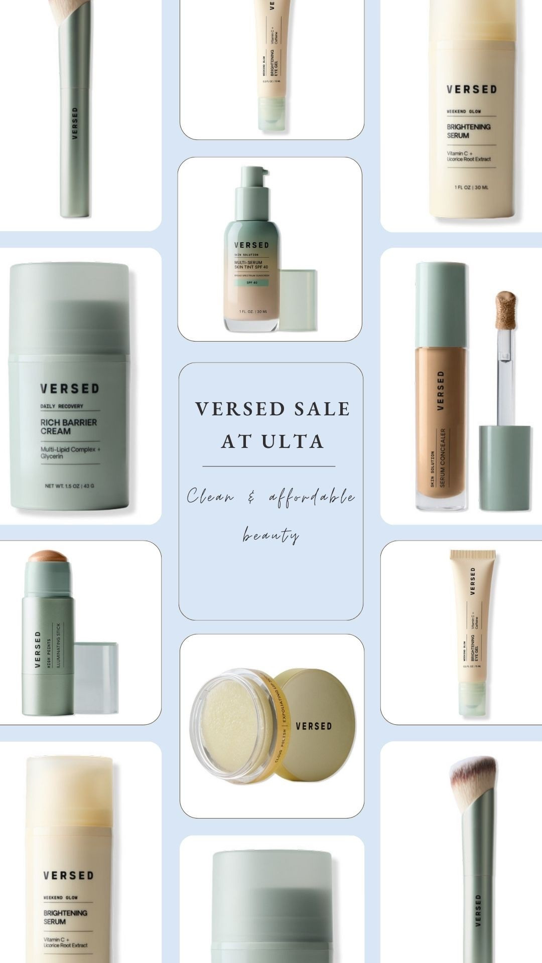 clean beauty on sale at Ulta 🤍